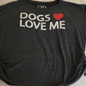 Chasor "Dogs ♥️ Me" Sweatshirt.